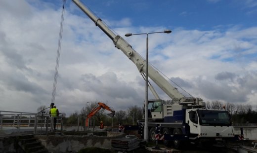 Budowa oczyszczalni ścieków w Otwocku