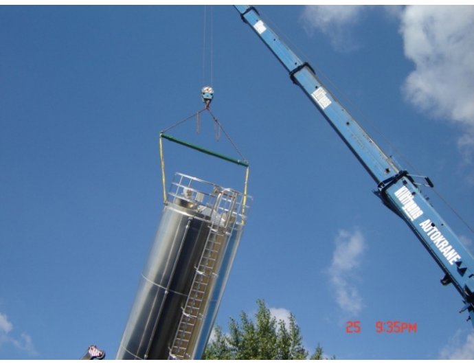 dźwig Liebherr LTM 1040 w akcji